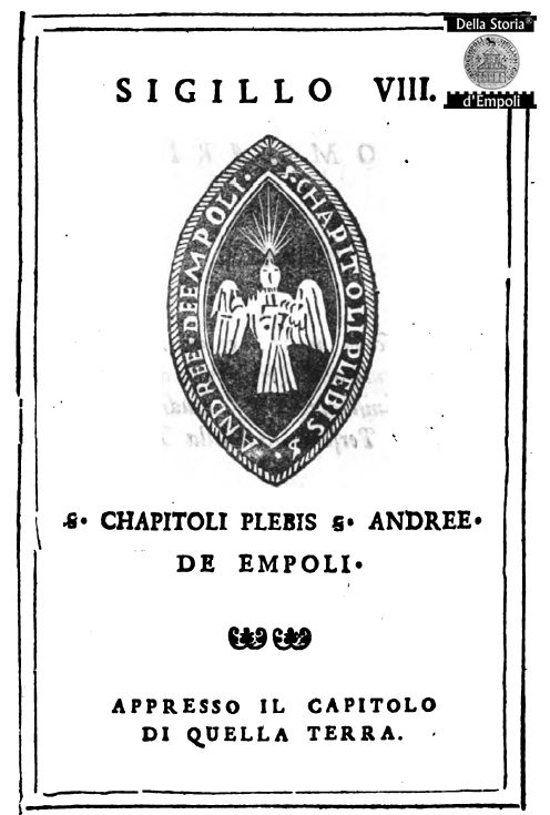 Sigillo del Capitolo della Pieve S. Andrea di Empoli