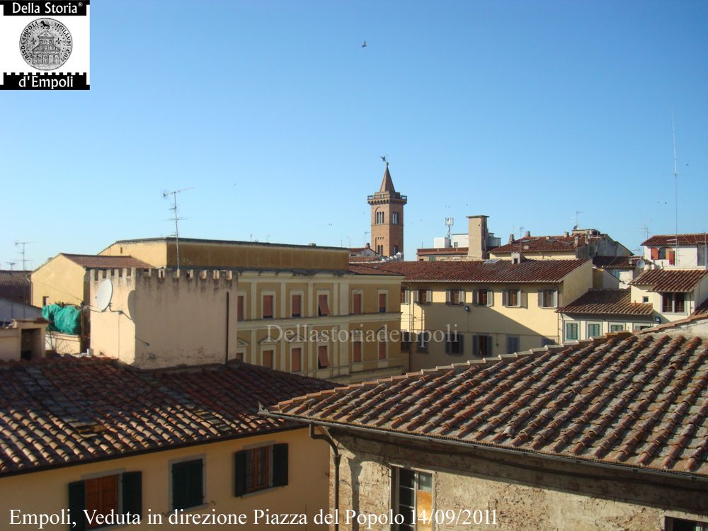 Una cartolina odierna verso Piazza del Popolo