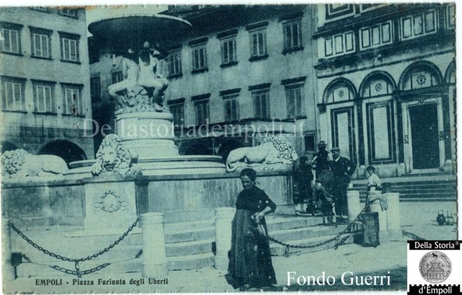 empoli piazza dei leoni fontana pampaloni