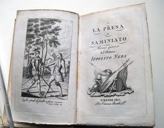 Il Fondo Antico della ‘Fucini’ si arricchisce con “La presa di Saminiato” edizione fiorentina di Batelli del 1827