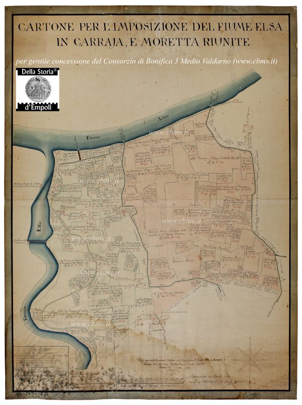 Mappe dei Consorzi Idraulici tra Settecento e Ottocento