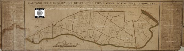 mappa n 17 Imposizione destra dell'Orme