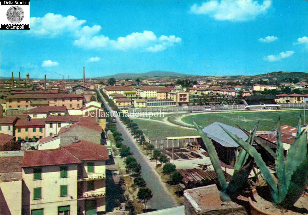 Via Masini in una inedita vista anni ’50